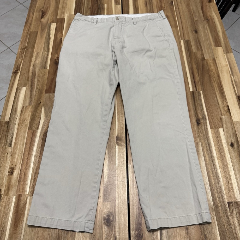 Polo Ralph Lauren Pants Mens 36x29 Beige Khaki Straight Leg Chino Preppy Pony